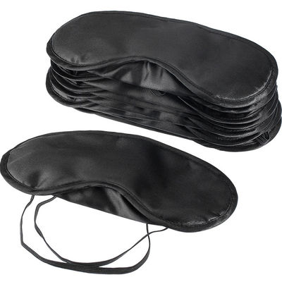 Polyester Silk Satin Eye Cover For Sleeping Blindfold Mask Shade