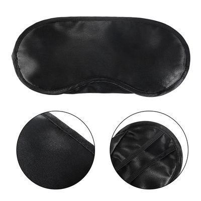 Polyester Silk Satin Eye Cover For Sleeping Blindfold Mask Shade
